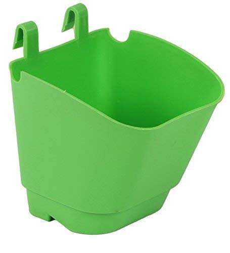 CAPPL Plastic Vertical Garden - Wall Hanging Pot (5 Inch, 12 Pots, Green) - Image 2
