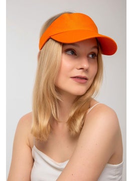 Saria Moda Saria Fashion White Tanisci-Visor Hat  - Image 4