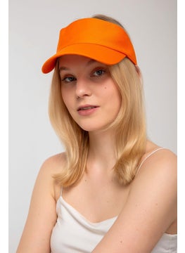 Saria Moda Saria Fashion White Tanisci-Visor Hat  - Image 3