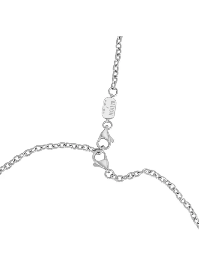 Police Silver Batman - Sentinel Stainless Steel Pendant Necklace for Men for Men | Best Price UAE