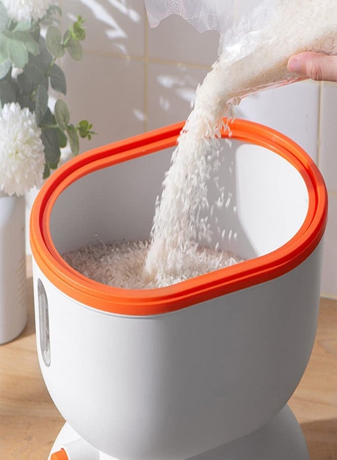 Ketumal Cereal Dispenser Countertop Cereal Dispenser，Food Dispenser With Scaled Storage Grain Dispenser One-click Output Hermetically Sealed Household Preserve Food - Image 4