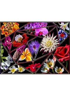 Better Me Flower Power 1000 Piece Puzzle For Adults Flowers Jigsaw Puzzle 1000 Piece Collage  - Image 1