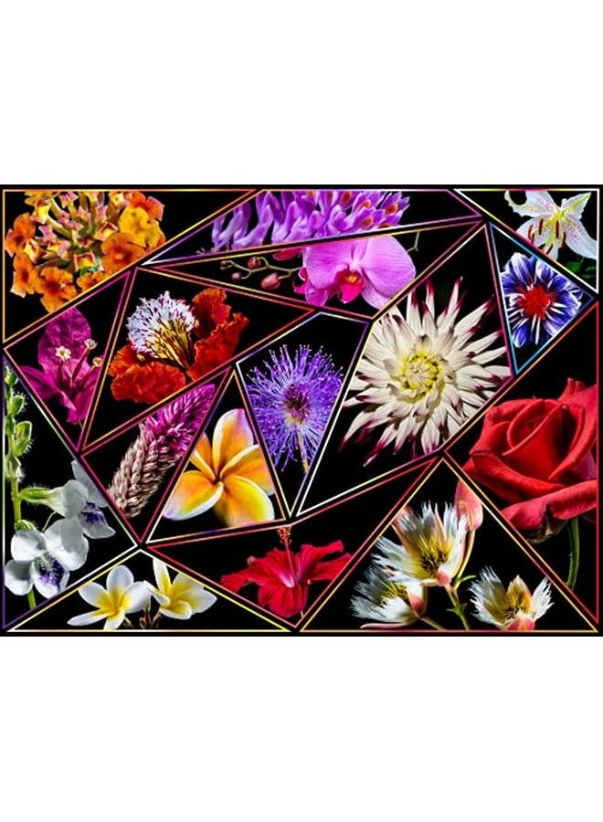 Better Me Flower Power 1000 Piece Puzzle For Adults Flowers Jigsaw Puzzle 1000 Piece Collage - Image 1