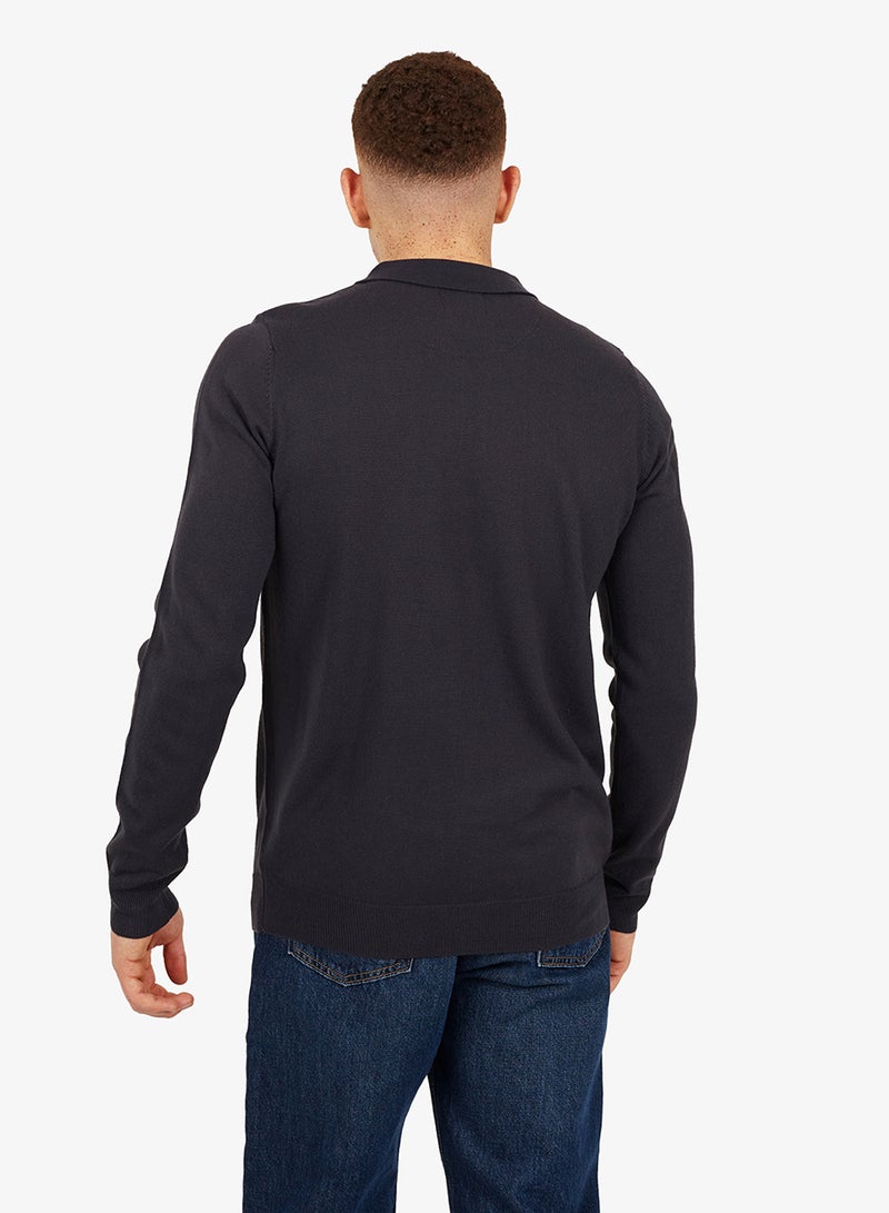 BRAVE SOUL Rugby Polo Sweater - Image 4