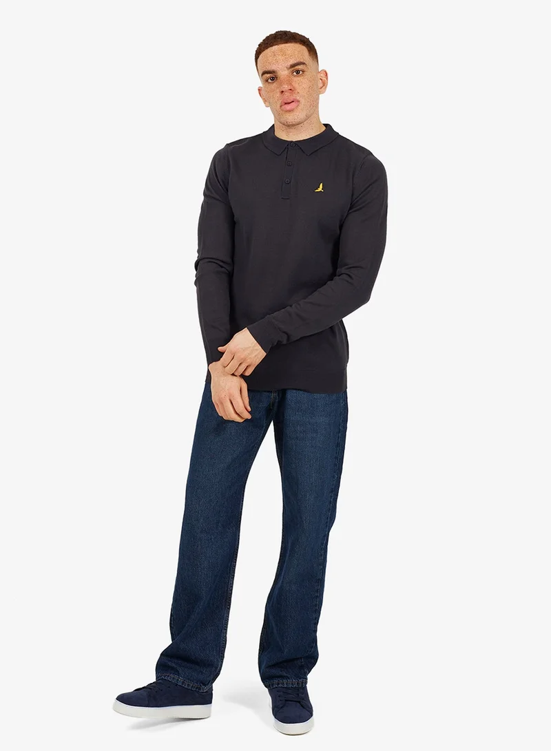 BRAVE SOUL Rugby Polo Sweater