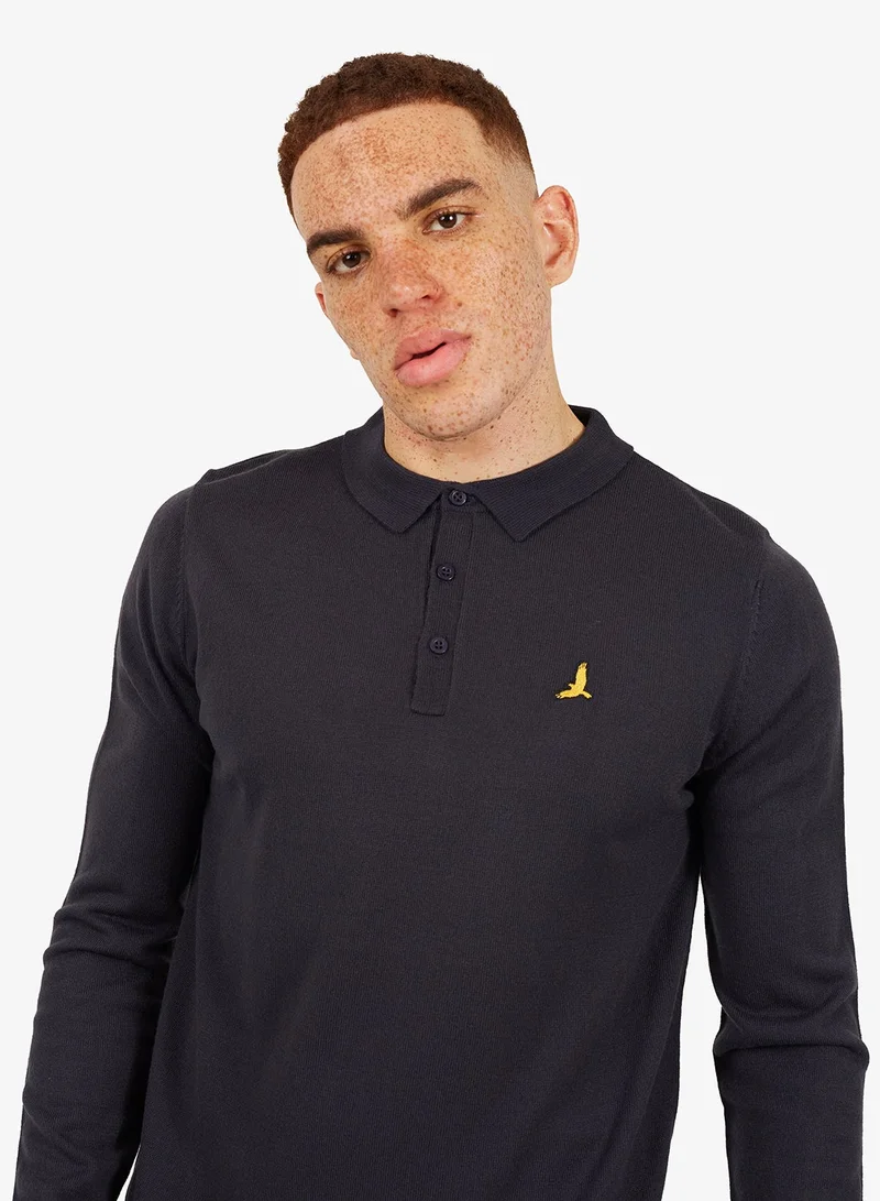 BRAVE SOUL Rugby Polo Sweater