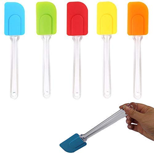 SITCO Silicone Spatula Special for Cake Mixer GrillingTandoor Cooking Baking Glazing BBQ Oil Brush for Cooking Silicon Oil Brush for Kitchen Use Random Color  - Image 3