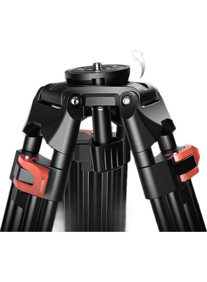 COMAN Professional Camera Tripod With Fluid Head, Portable Phone Holder, Selfie Stick Photography, And Videography, Outdoor Monopod With Hydraulic Ball Head, Dslr Tripod Ff16Ls - Image 1