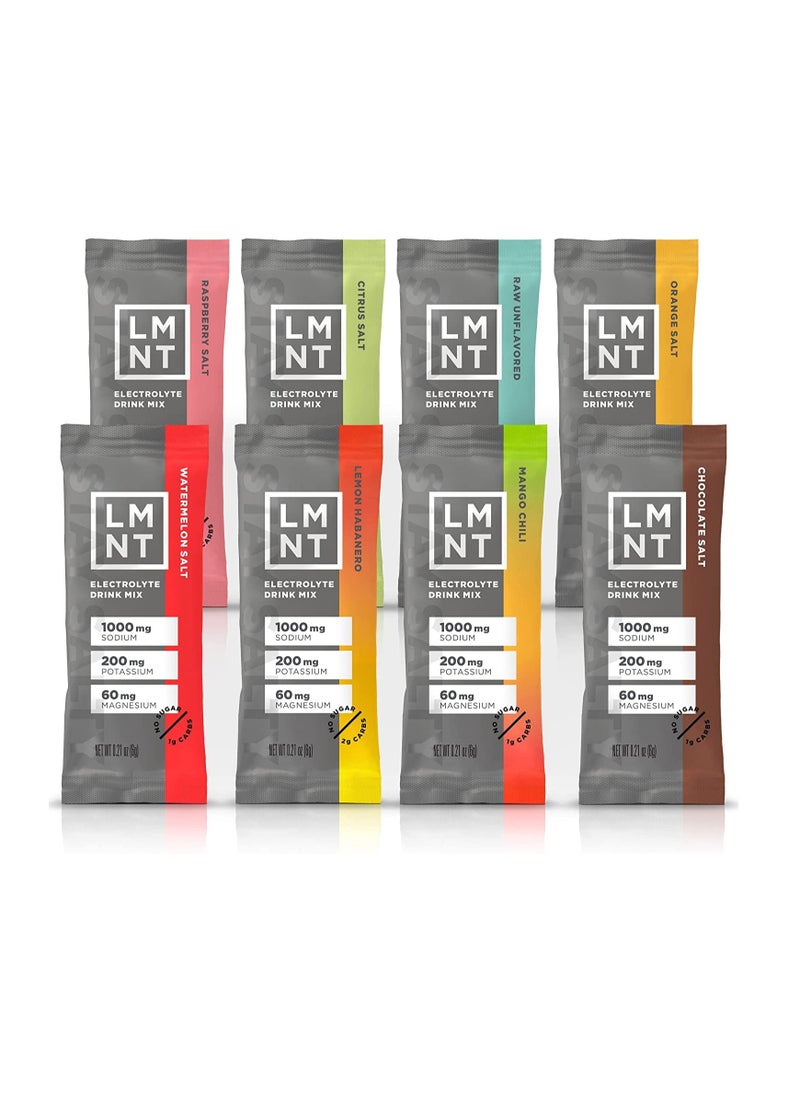 Elemental Labs - LMNT Electrolyte Drink Mix,  8 Stick Packs - Image 1