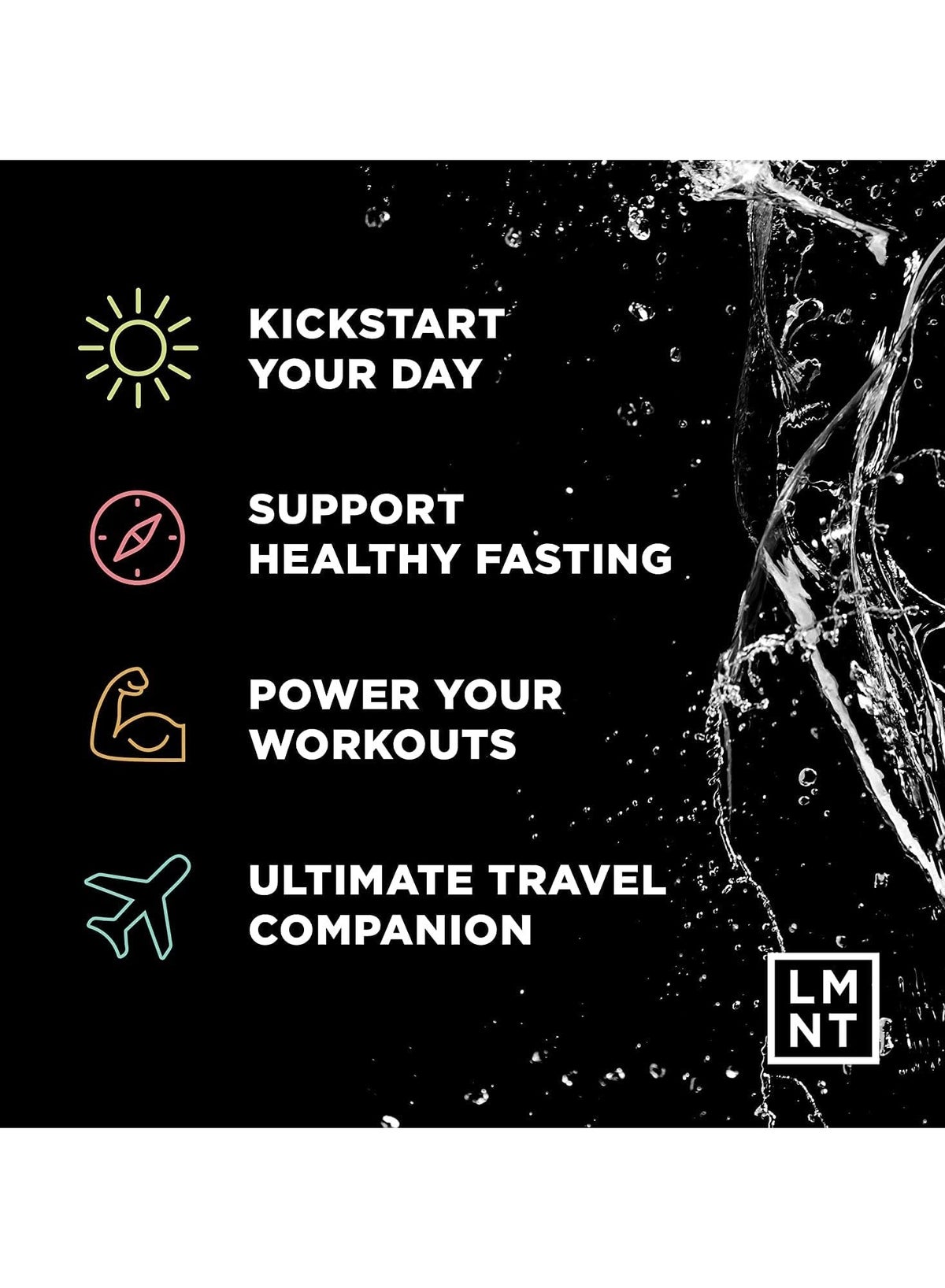 Lmnt Electrolyte Drink Mix, 8 Stick Packs