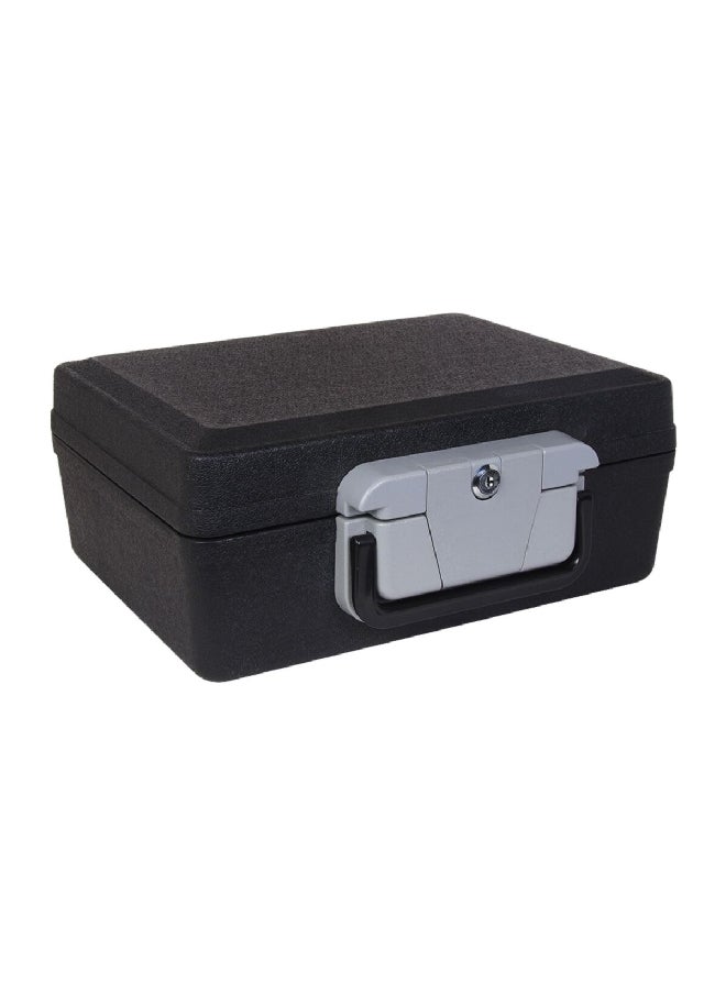 StarTech - Fireproof and Waterproof Flat Key Chest Safe Black 8kg STFW17A-S - Image 1