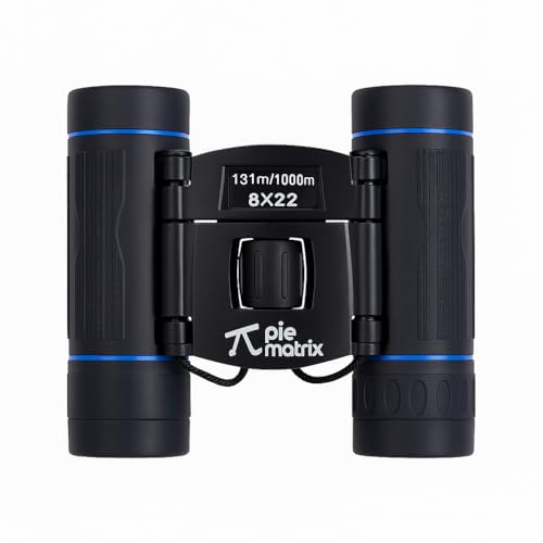 Pie Matrix Sport Binoculars for Adults & Kids,8 x22 Magnification, Bak4 Prism, FMC Coated, Lightweight, Shockproof & Rainproof. - Image 1