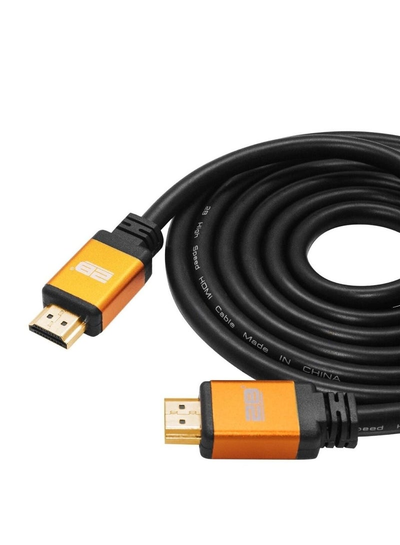 2بي كابل توصيل من منفذ HDMI إلى منفذ HDMI يدعم الأجهزة بدقة 2K و4K بطول 5 متر من 2B، موديل DC266 - Image 1