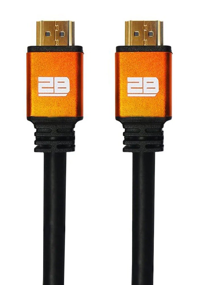 2بي كابل توصيل من منفذ HDMI إلى منفذ HDMI يدعم الأجهزة بدقة 2K و4K بطول 5 متر من 2B، موديل DC266 - Image 2