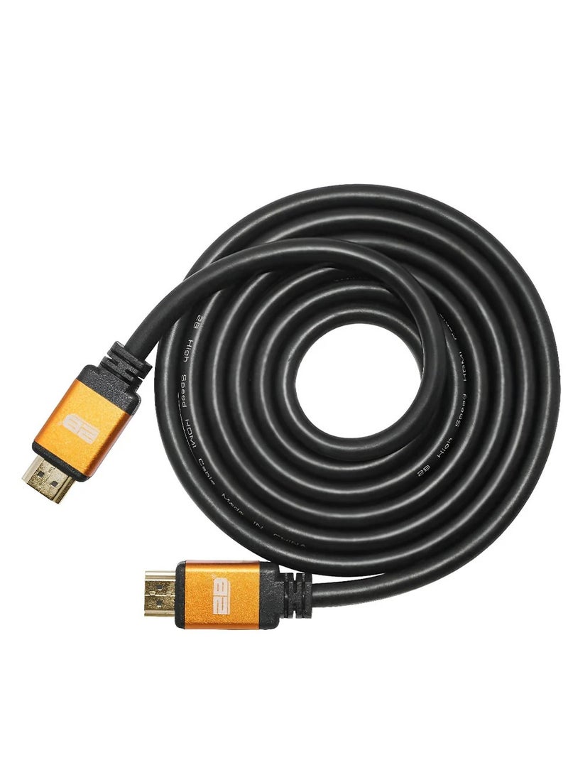 2بي كابل توصيل من منفذ HDMI إلى منفذ HDMI يدعم الأجهزة بدقة 2K و4K بطول 5 متر من 2B، موديل DC266 - Image 4