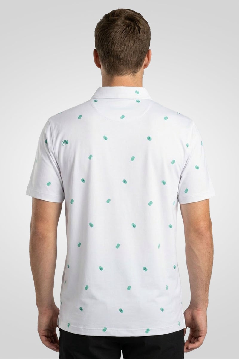 Ping Men Sportswear Fit Short Sleeve Outdoor Polo Shirt, Multicolor - Image 4