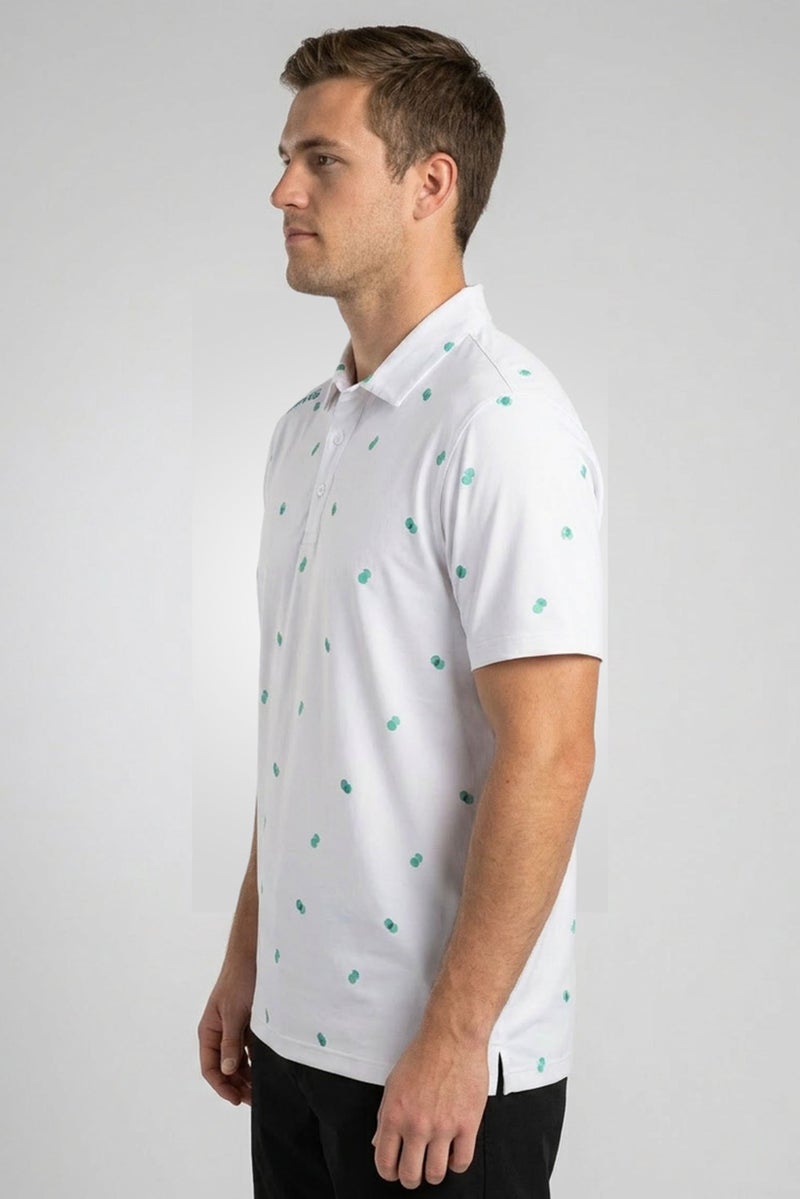 Ping Men Sportswear Fit Short Sleeve Outdoor Polo Shirt, Multicolor - Image 3