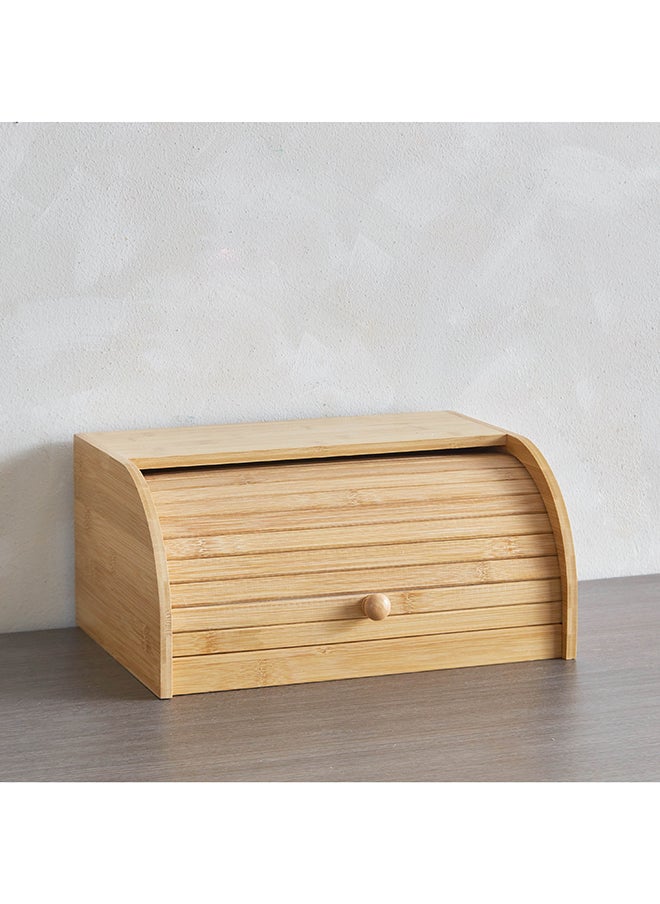 Home Box - Bamboo Bread Basket Beige 40x16.5x27 cm - Image 1