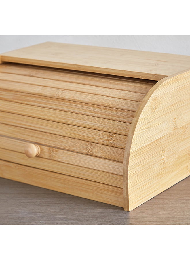 Home Box - Bamboo Bread Basket Beige 40x16.5x27 cm - Image 1