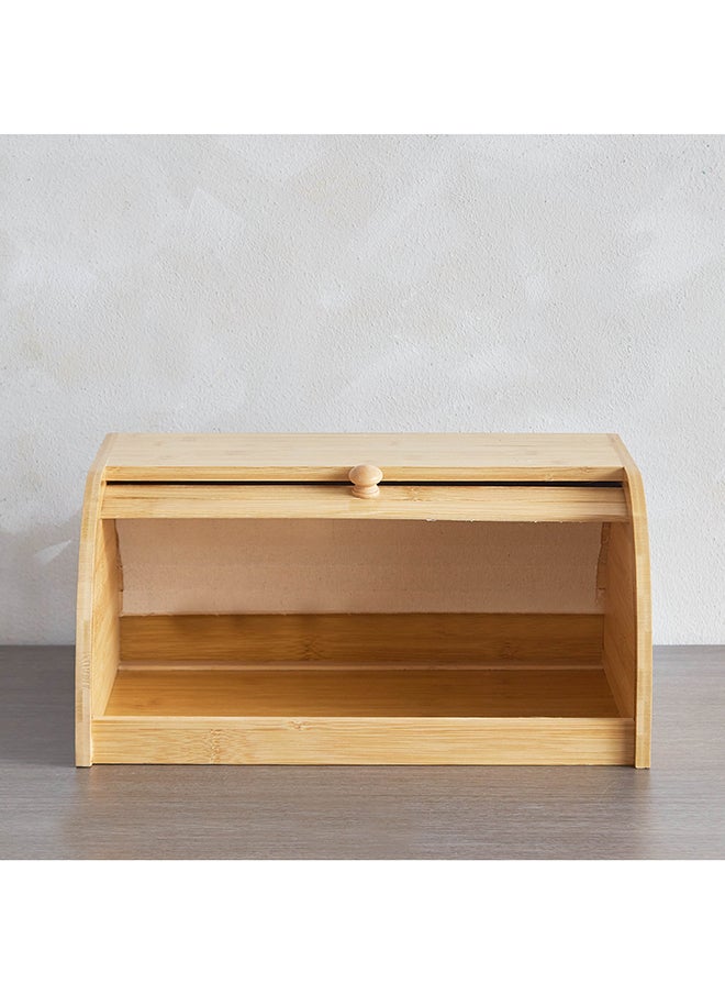 Home Box - Bamboo Bread Basket Beige 40x16.5x27 cm - Image 1