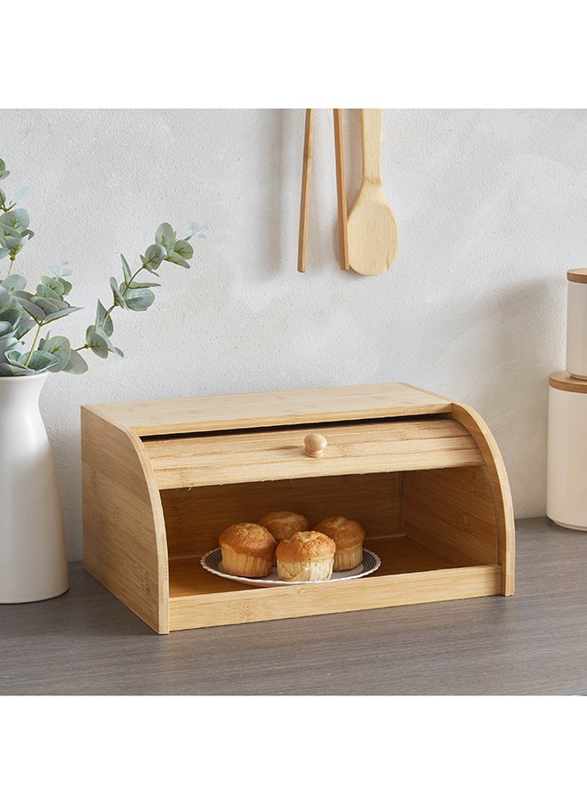 Home Box - Bamboo Bread Basket Beige 40x16.5x27 cm - Image 1