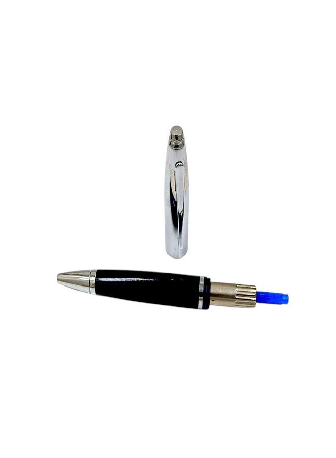 auteur Cromea Ball Pen Black Color Premium Metal Body Signature Series Best Pens Gift Sets For Men & Women Executive Office, Nice Pens (Blue Ink) - Image 5