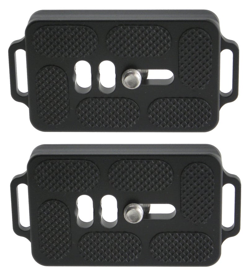 Desmond 2 Pack Desmond DTB-60 60mm QR Lens Plate w Twin Strap Bosses Arca Swiss Compatible - Image 1
