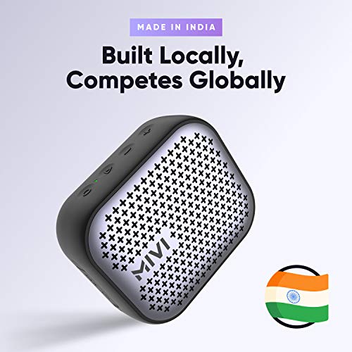 Mivi Roam 2 Bluetooth 5W Portable Speaker,24 Hours Playtime,Powerful Bass, Wireless Stereo Speaker with Studio Quality Sound,Waterproof, Bluetooth 5.0 - Image 2