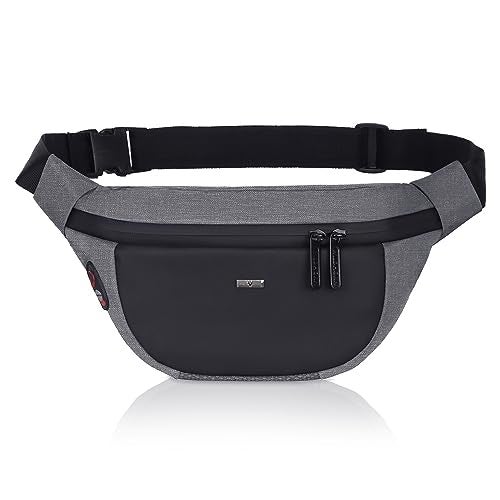 WILDHORN Waist Bags for Men Women I Ultra Strong Stitching Sturdy Zippers Waterproof Pocket Large Fanny Pack for Hiking Travel Camping Running - Image 2