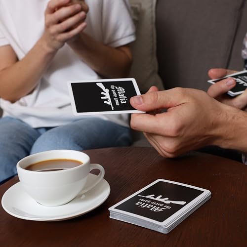 Apostrophe Games Mafia The Party Game Deluxe Edition – A Game of Lying, Bluffing and Deceit– Card Game, Adults and Teens – Board Game - Stocking Stuffer - Image 2