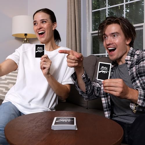 Apostrophe Games Mafia The Party Game Deluxe Edition – A Game of Lying, Bluffing and Deceit– Card Game, Adults and Teens – Board Game - Stocking Stuffer - Image 3