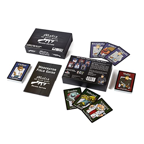 Apostrophe Games Mafia The Party Game Deluxe Edition – A Game of Lying, Bluffing and Deceit– Card Game, Adults and Teens – Board Game - Stocking Stuffer - Image 4