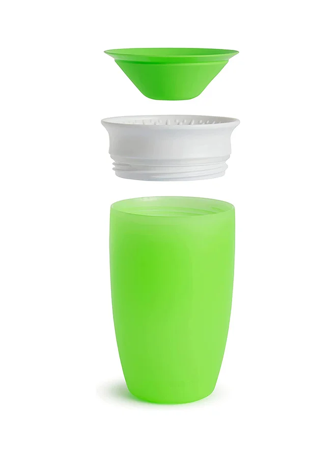 Munchkin Miracle 360 Degree Sippy Cup 10 Oz/296 Ml Green