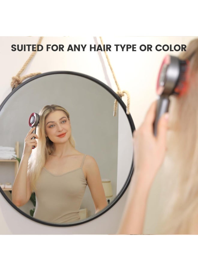 Hair Brush Premium Scalp Massaging Brush with Oil Applicator , Hair Scalp Massager with IPX7 Waterproof - Cordless Electric Massager for Scalp & Hair, Electric Massage Comb, Portable Deep Massager For Hair & Head Relaxation at Home - Image 3