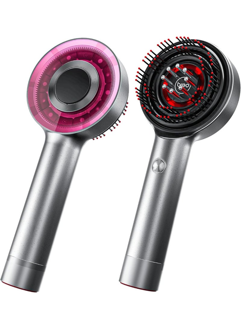 Hair Brush Premium Scalp Massaging Brush with Oil Applicator , Hair Scalp Massager with IPX7 Waterproof - Cordless Electric Massager for Scalp & Hair, Electric Massage Comb, Portable Deep Massager For Hair & Head Relaxation at Home - Image 1