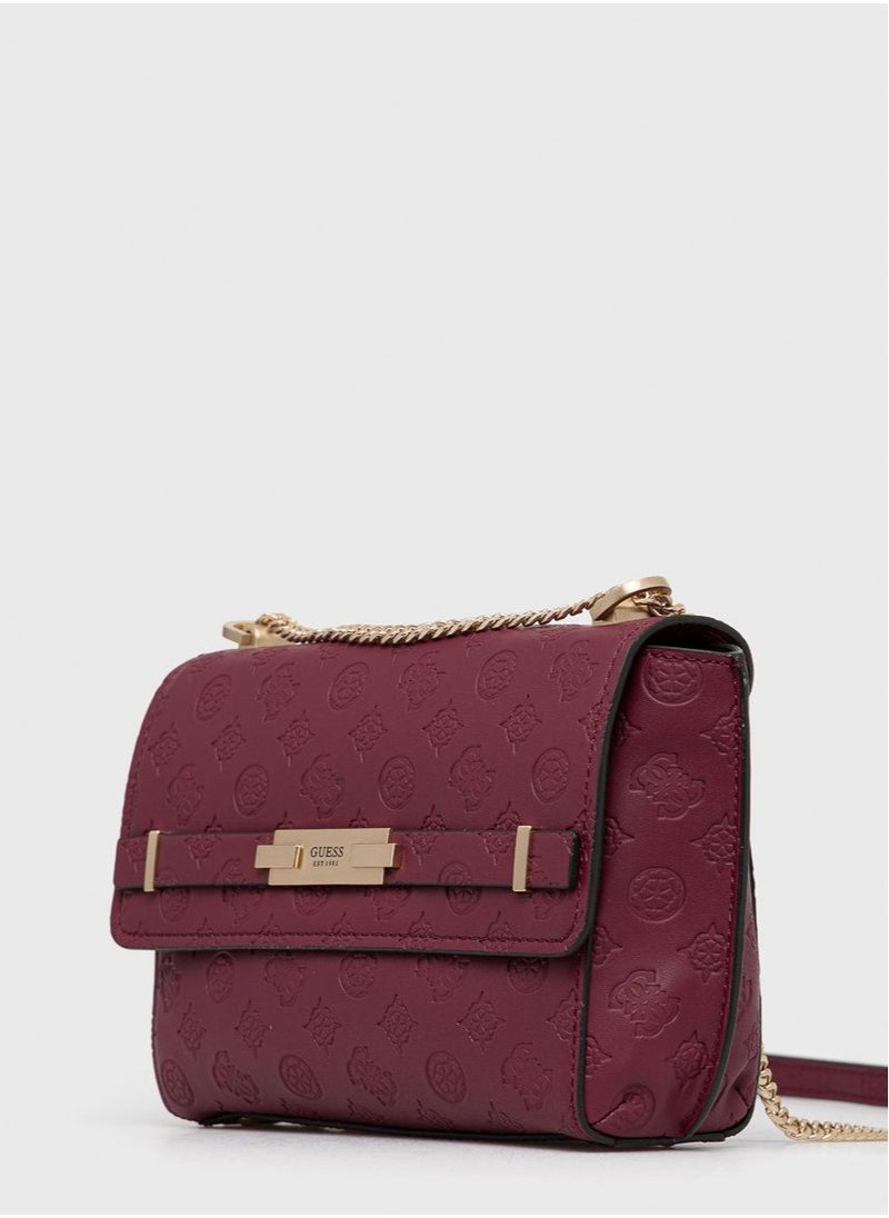 GUESS - Bolsa Bea Convertible Crossbody Flap Guess - Image 1