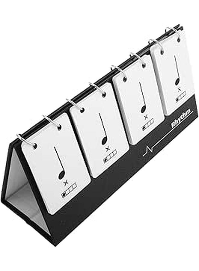 Rhythm Practice Cards Music Note Flashcards Compact Training Cards for Beginners - Image 1