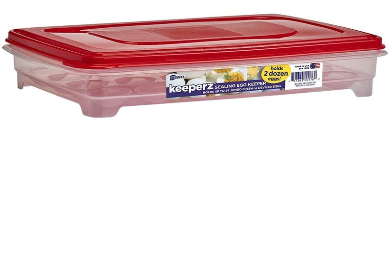 Buddeez, Inc 17604R-7427-BAG Egg Keeper & Storage Container Tray