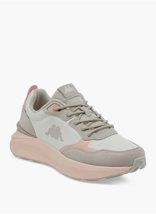 كابا Women's Panelled Sports Shoes With Lace-Up Closure