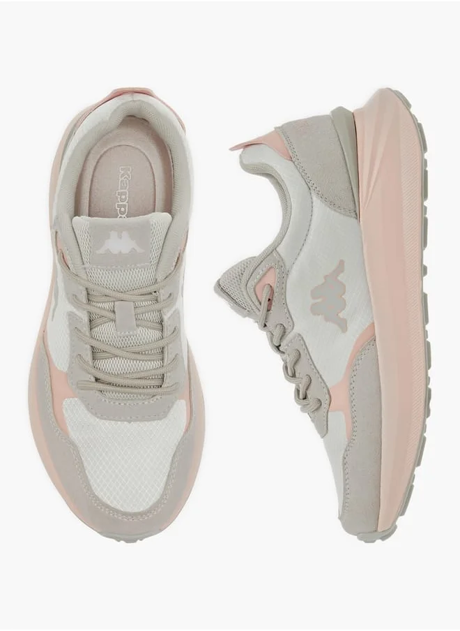 كابا Women's Panelled Sports Shoes With Lace-Up Closure