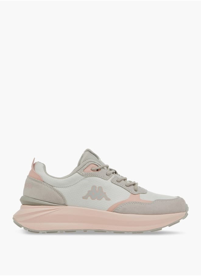 Kappa - Women's Panelled Sports Shoes With Lace-Up Closure - Image 1