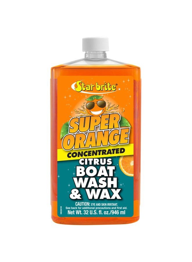 Star Brite غسيل وشمع قوارب البرتقال السوبر - 32 أونصة - Image 1