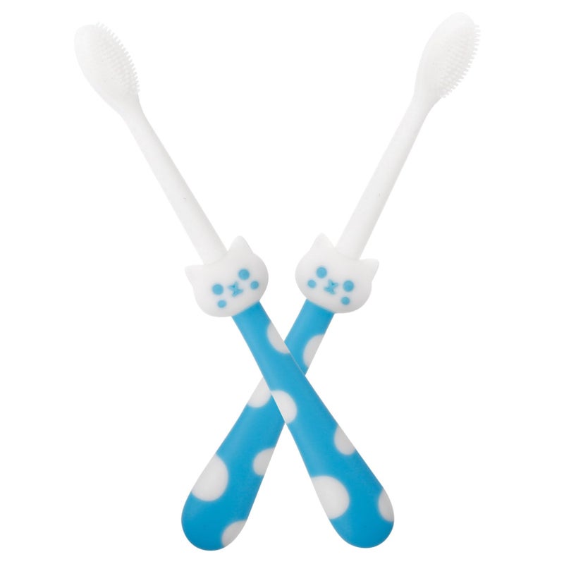 Soft Bristle Dual Sided Pet Toothbrush For Dogs Cats Oral Care Portable Reusable Teeth Cleaning Tool - Image 2
