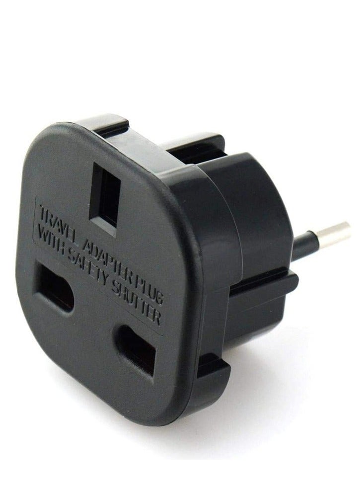UK to EU AC travel plug adapter plug converter travel plug - Image 3