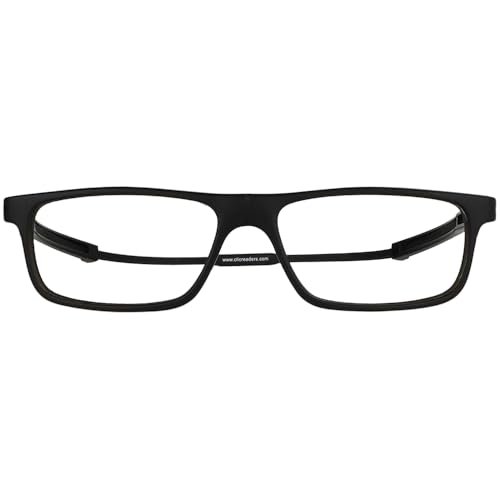Clic Magnetic Reading Glasses for Men or Women Computer Readers Tube Executive Matte Black 175 Magnification - Image 5