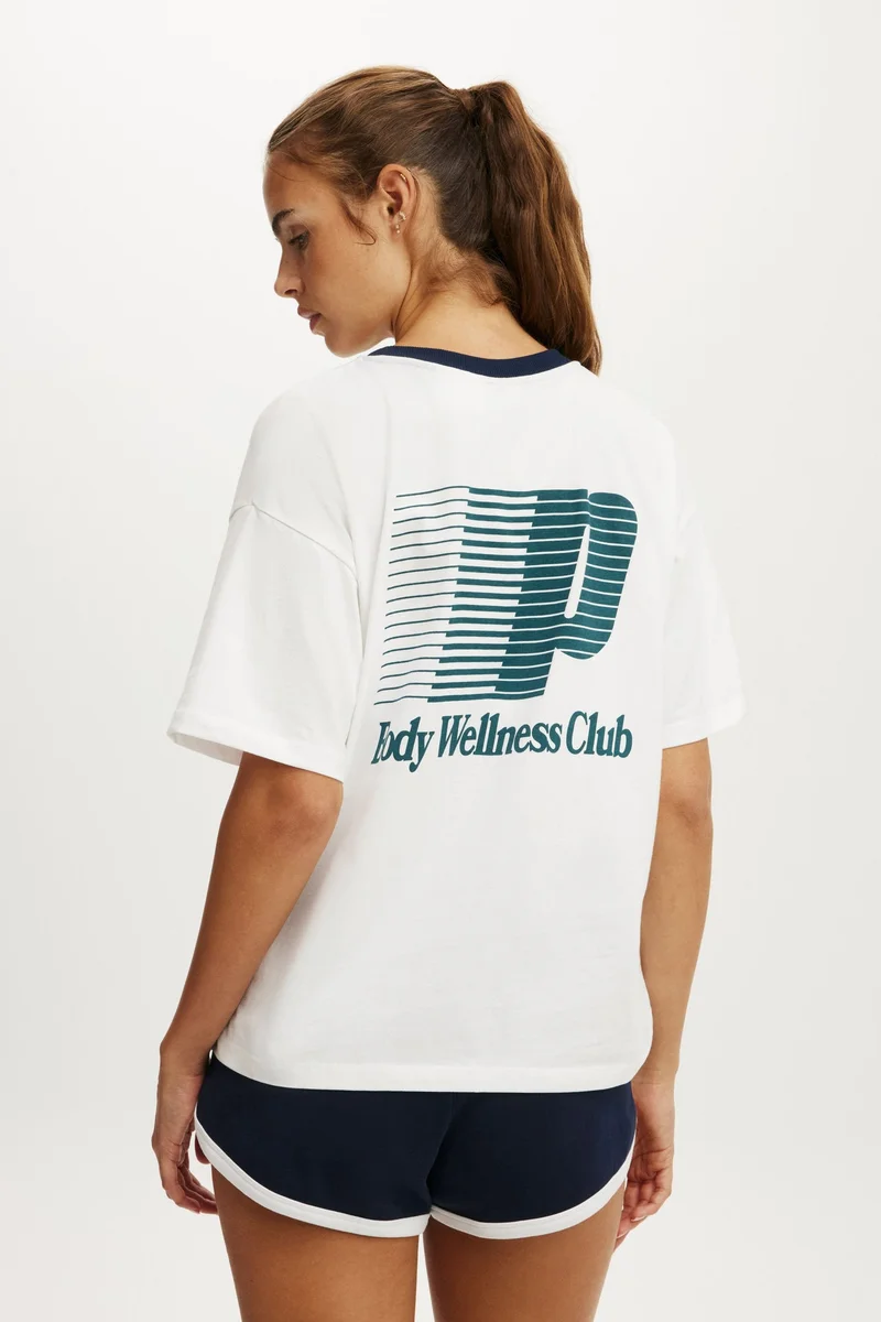Cotton On  LCN ACTIVE GRAPHIC TEE for Women | Best Price UAE