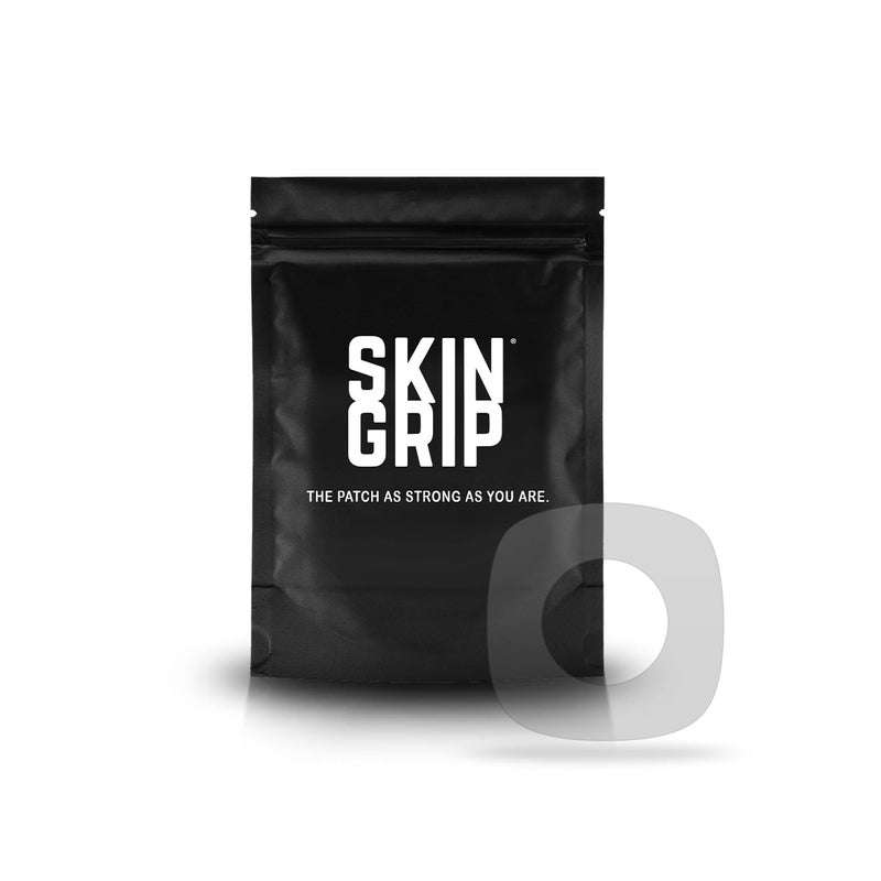 Skin Grip Adhesive Patches Compatible with Dexcom G7 Stelo CGM with Cutout Waterproof Sweatproof Cover for Continuous Glucose Monitor Sensor Stays Secure for 1015 Days 20 Pack Clear