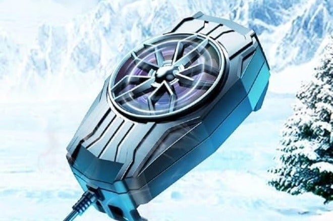 Memo CX20 Fan Mobile Phone PC+ABS Radiator,Cooling Fan with Temperature Display,for Video Live,vlog,Suitable for iOS/Android or All Types of Mobile Phone - Image 2