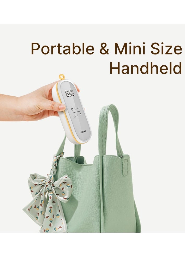 Doopser - Electric Wearable Breast Pump, Hands Free, Mini Pump Machine, Double Milk Collection, Low Noise, USB Rechargeable, Memory Function, 3 modes and 9 levels, 240 ml each - Image 1