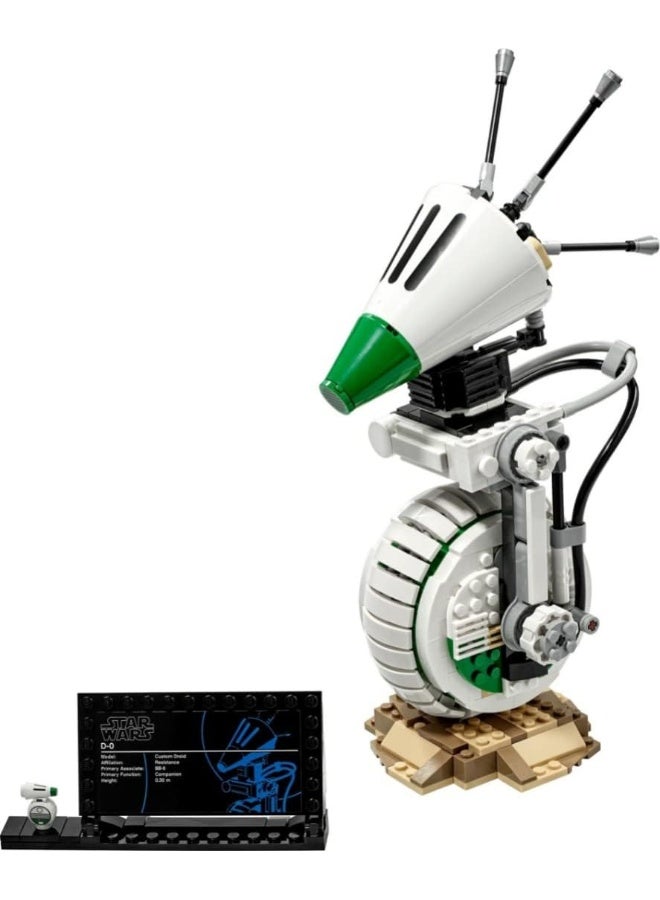 LEGO مجموعة بناء دمية LEGO Star Wars D-O 75278 القابلة للجمع (519 قطعة) - Image 2